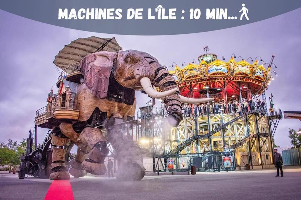 Machines De L'Ile - Fibre - Netflix - T2 La Tour Apartment Nantes Ngoại thất bức ảnh